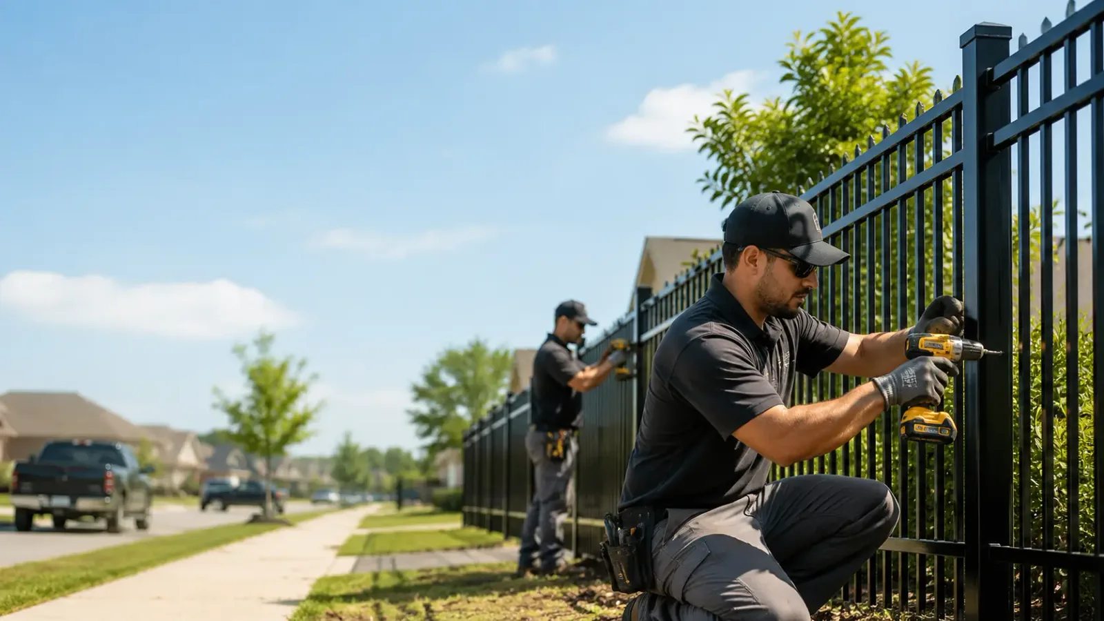 Metal Fence Installation in Burnsville, MN